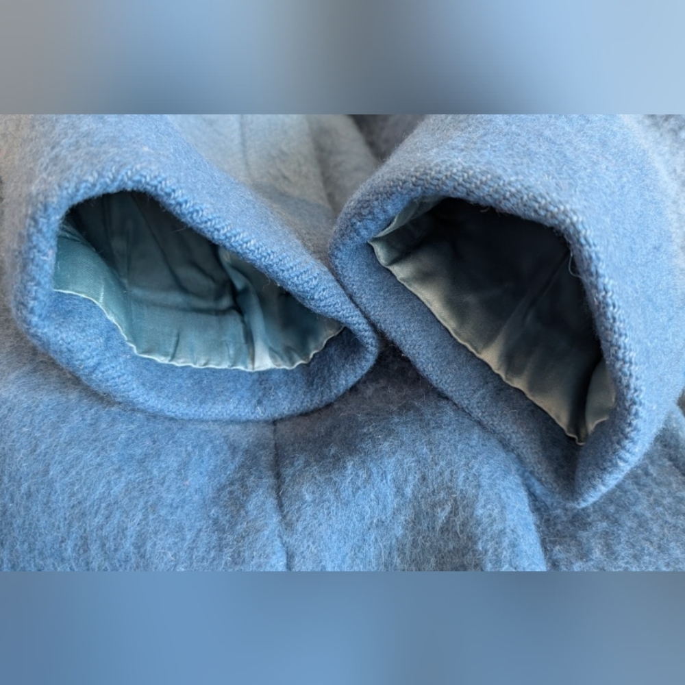 RARE! HBC Vintage 4Point Blanket Blue Coat - Picture 11 of 11